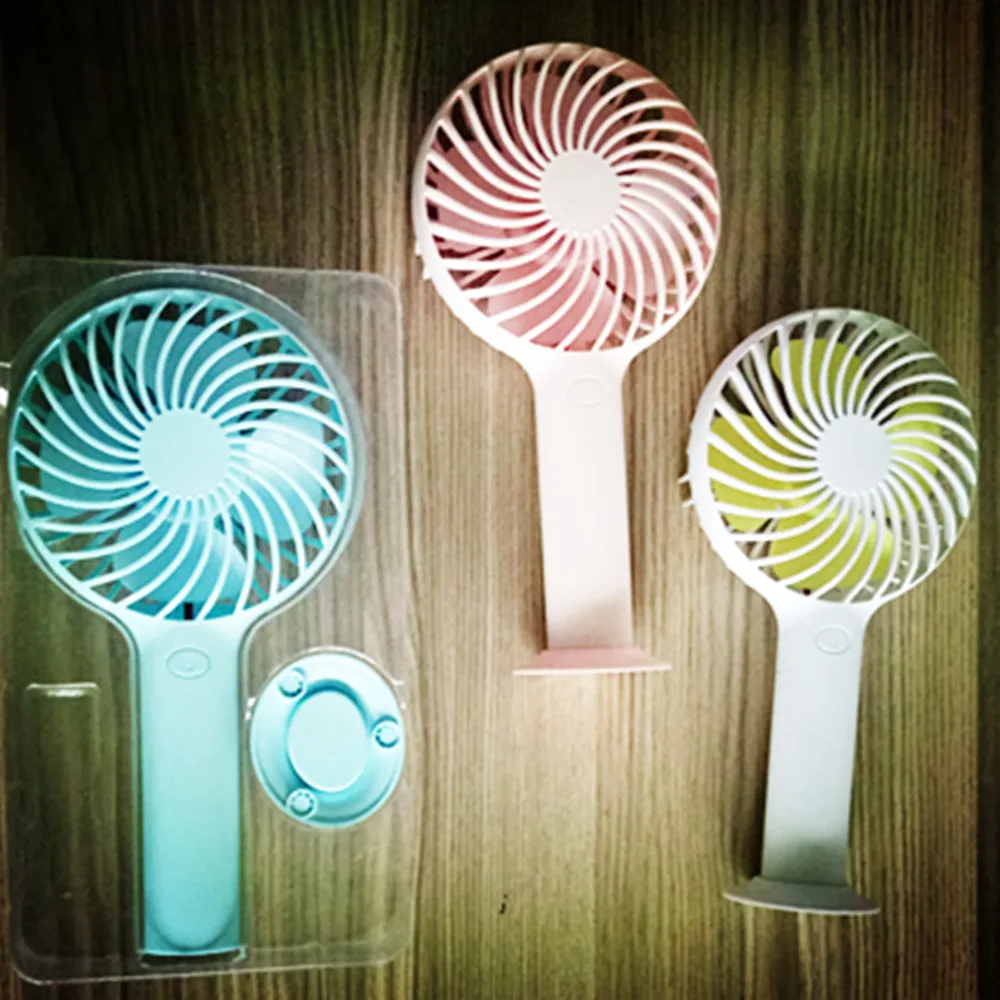 Многофункциональный ручной usb Перезаряжаемый вентилятор настольный мини-вентилятор с внешним
