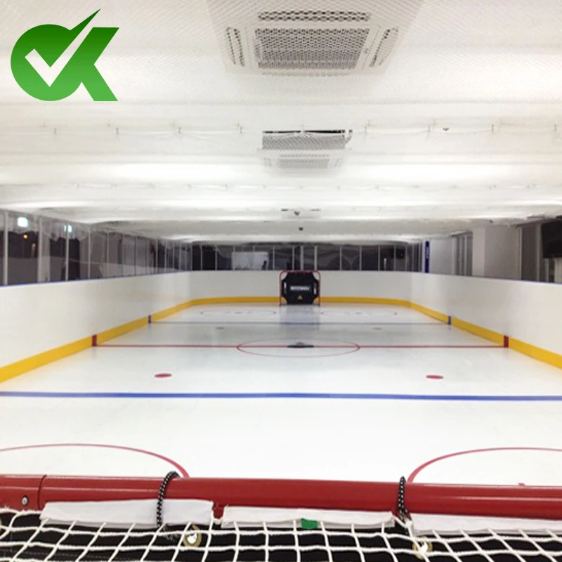 Medium and Large Synthetic Ice Rinks 20mm Thickness PE Material for Skating and Ice Hockey Low Cost with Cutting Service