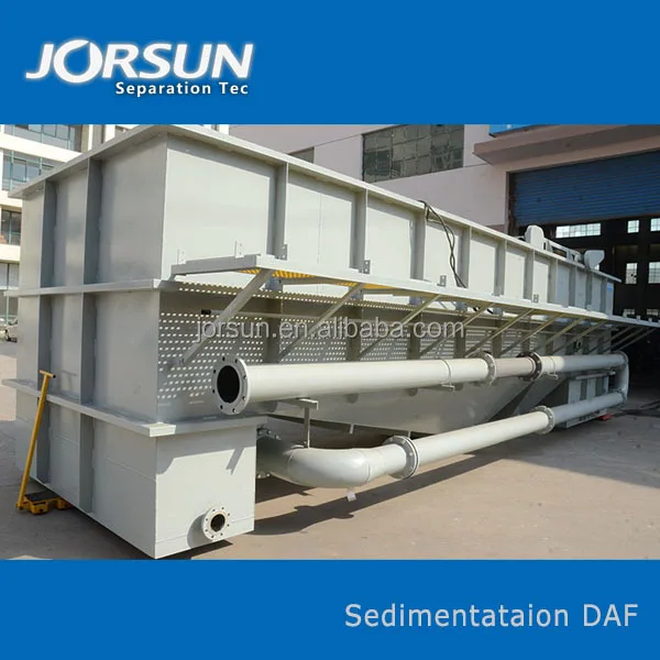 Daf Unit Shanghai Jorsun 50 100 Daf Dissolved air Flotation Equipment SDAF