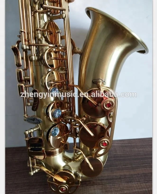 High Quality Wire drawing finishing alto saxophone