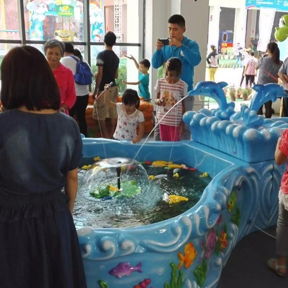 Оборудование для развлечения детей рыболовное оборудование из стекловолокна игровой станок рыболовного пруда с рыболовными