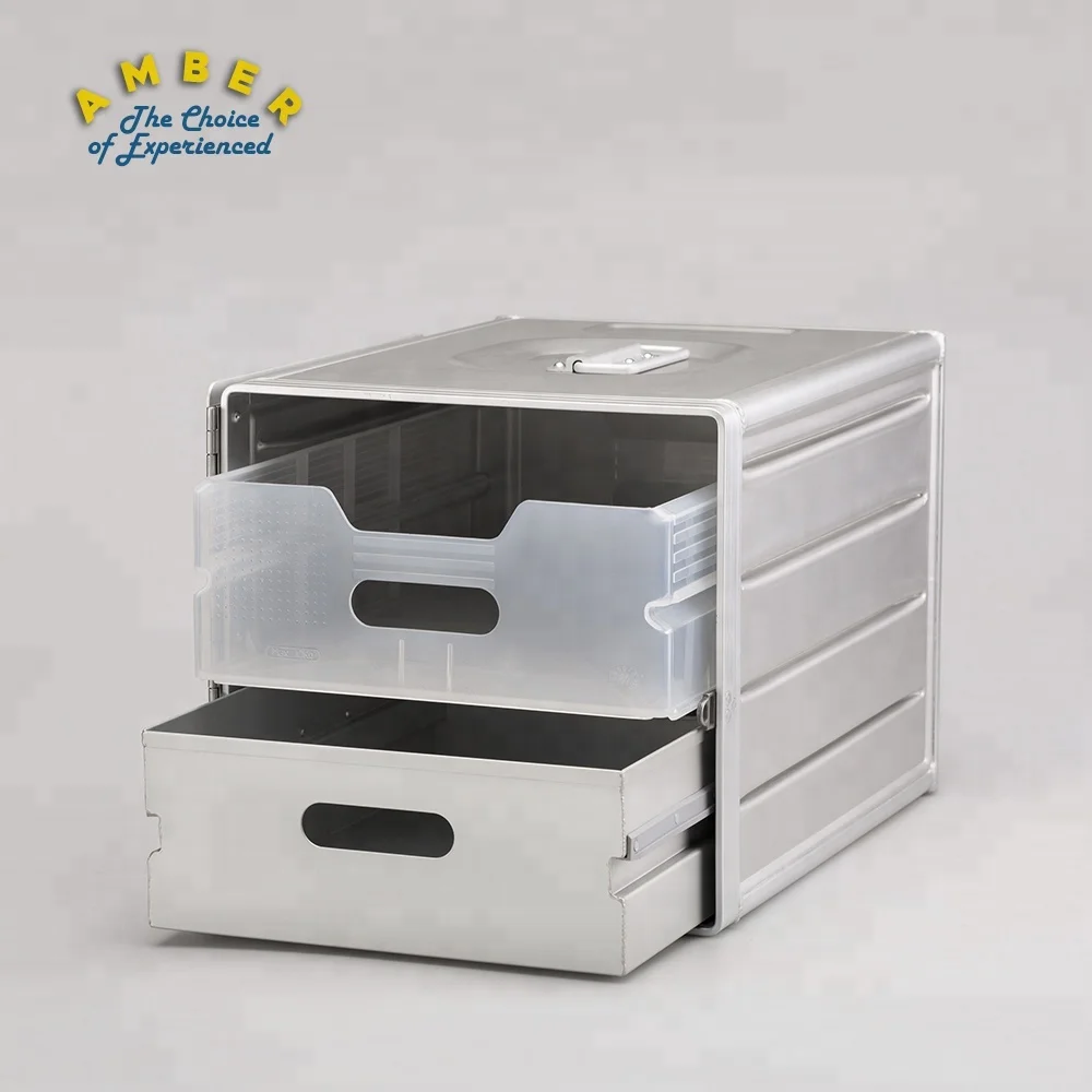 Стандартный алюминиевый выдвижной ящик