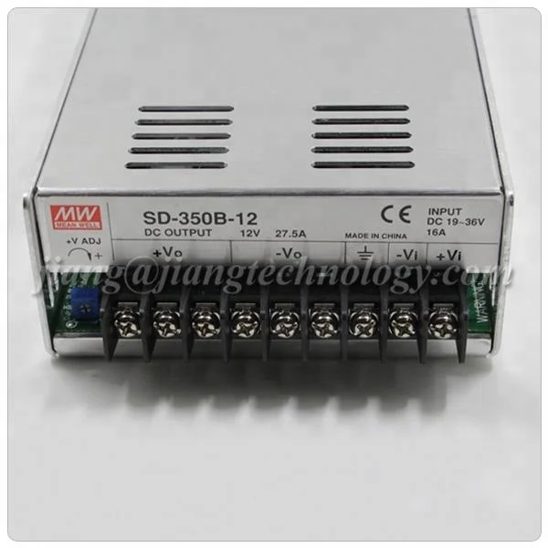 Meanwell SD-350B-12 350W 24V to 12V DC Converter - 2 Years Warranty