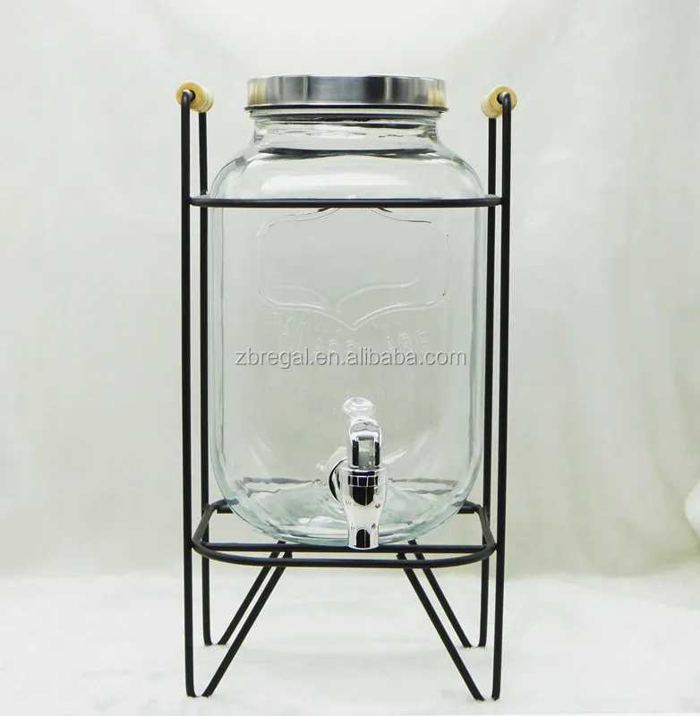 One Gallon Yorkshire Glassware Mason Jar by Quick Candles
