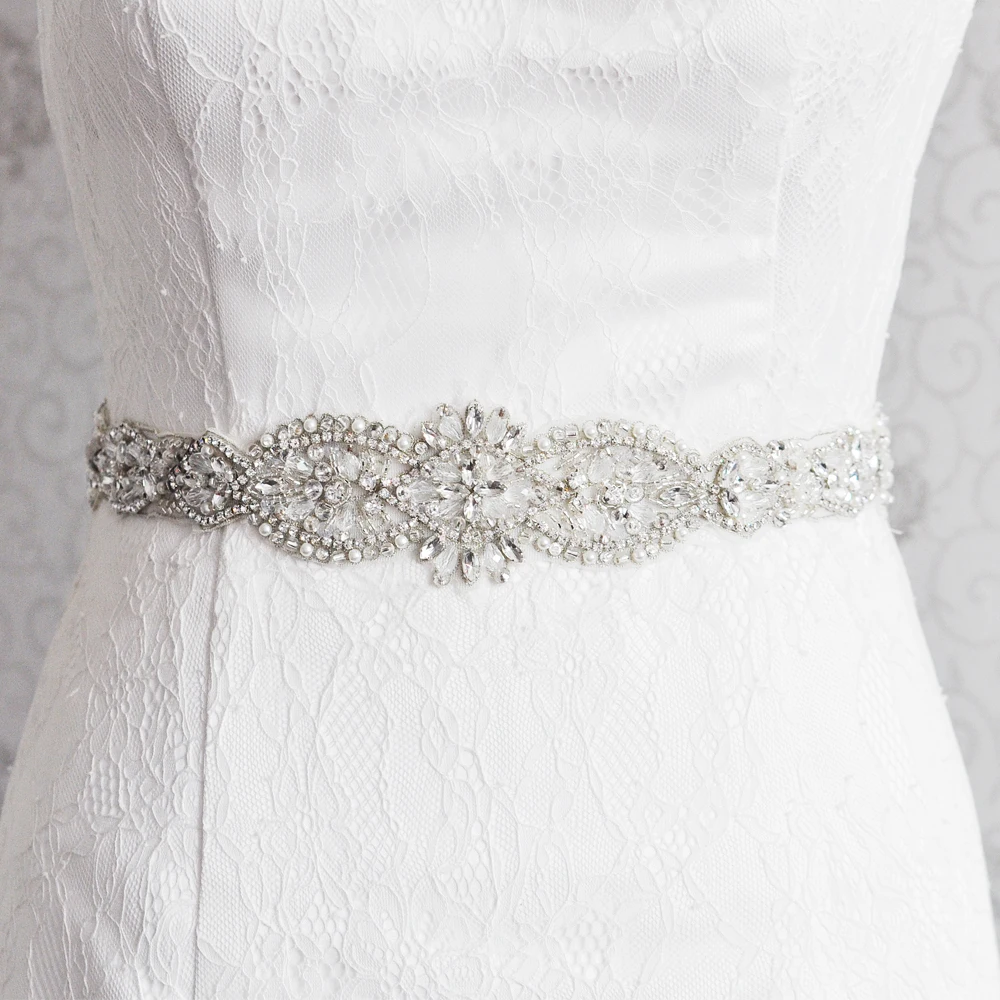 Пояса для свадебных платьев