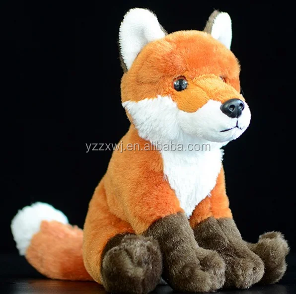 free sample plush fox toys custom