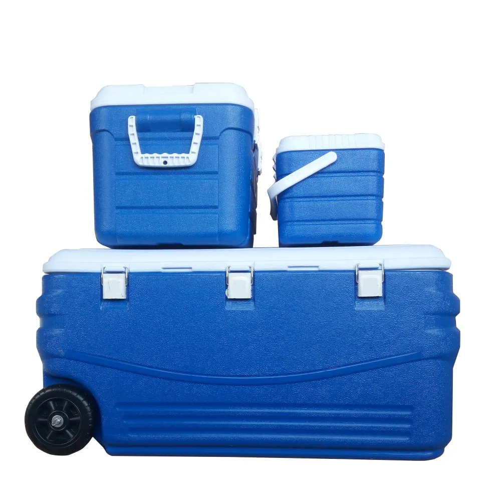 10L 30L 100L 3PCS/Set Camping Picnic Food Carry Freezer Drinks Meat Fishes Cold Storage Ice Cooler Boxes