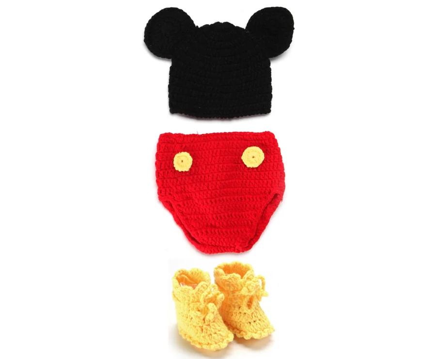 
Детский реквизит для фотосъемки Минни Милая Одежда для новорожденных 