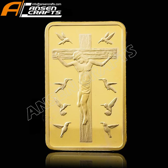 Christ Jesus Gold Bar Jesus Angel 1 Oz 24k Bản Sao Vàng 999 Thanh Mạ Vàng -  Buy Chúa Giêsu Kitô Gold Bar,Vàng Mạ Vàng Thanh,Vàng Mạ Vàng Thanh Product  on 