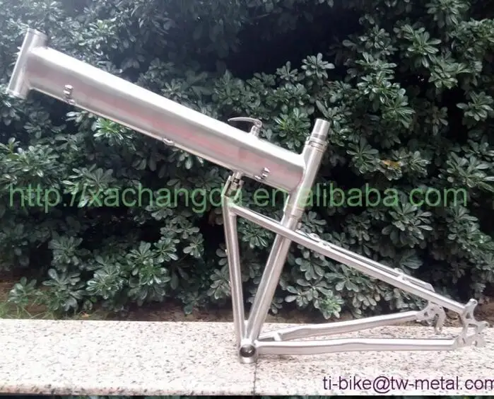 titanium folding bike frame