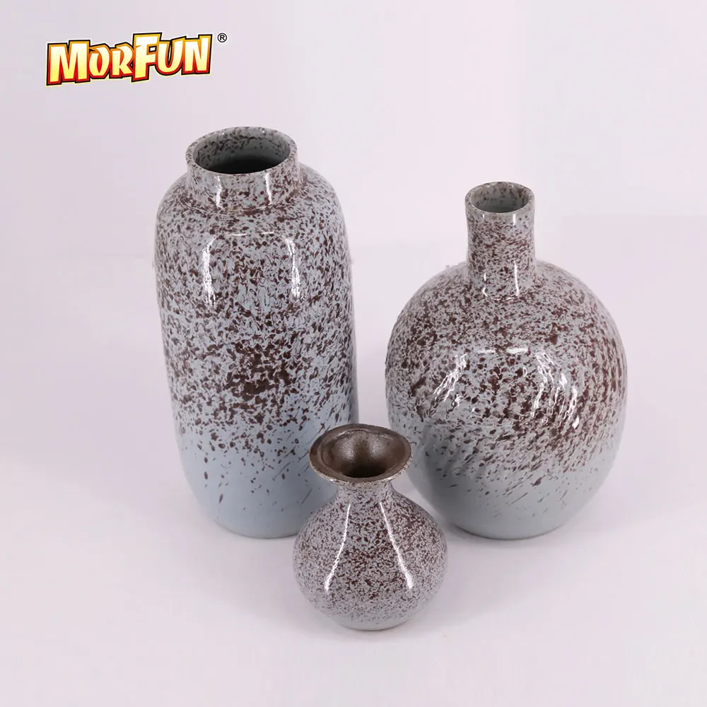 手绘仿古陶制花瓶- Buy 手绘花瓶,古董陶器花瓶,双釉花瓶Product on Alibaba.com