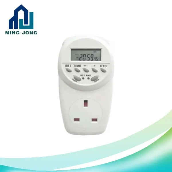 24 Hours and 7 Days Programming Digital Timer Switch