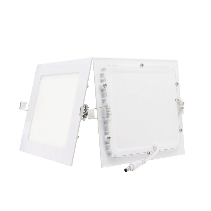 Hot Sale Indoor Slim recessed type 18 watt embedded lamp thin bright 18w square panel led light