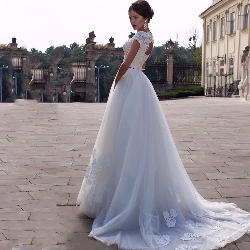 ON449 Latest New Lace Wedding Dresses - Elegant & Customized