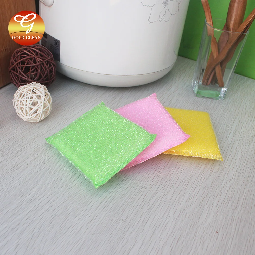 Scouring Pad Luster Cleaner Sponge Washing Scrub Sponge for Kitchen Cleaning Making Machine
