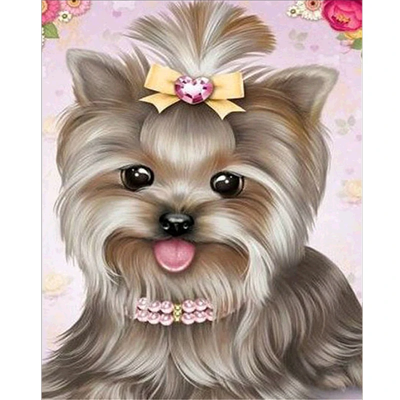 数字による絵画 書道diy絵画犬の写真 Buy 数字によるdiyデジタルペインティング 有名な犬の絵 犬 Product On Alibaba Com
