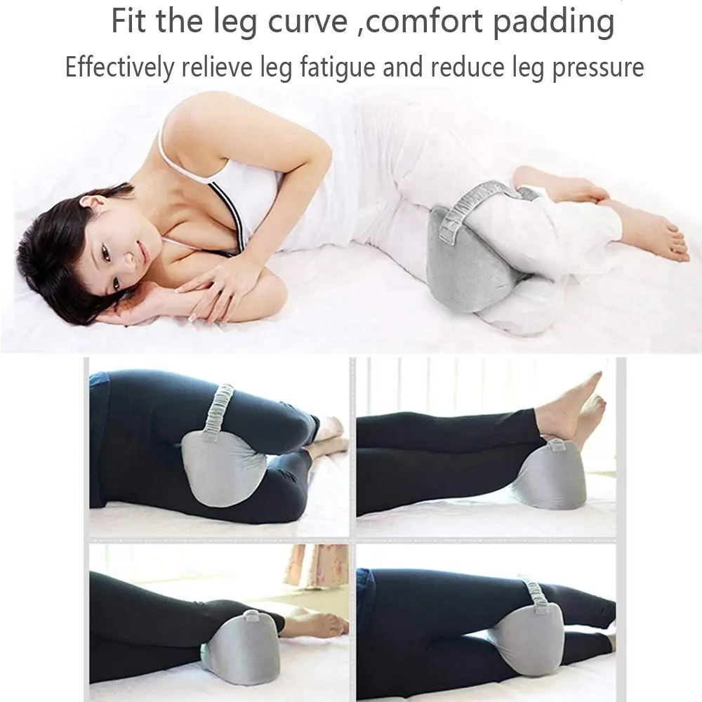 Memory Foam Orthopedic Leg Pillow Knee Pillow For Hip Pain Relief Pregnancy Side Sleepers With