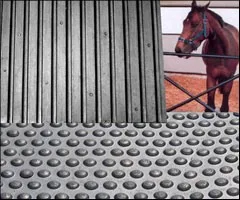 Сельскохозяйственный прочный резиновый коврик для лошадей 6 футов * 4 фута