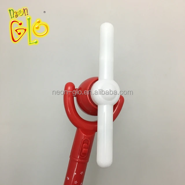 Новый дизайн Высококачественная пластиковая светодиодная ветряная мельница игрушка для детей меняющая цвет Радужный Свет веселого украшения вечеринки