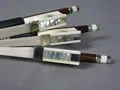 3 PCs High Quality Brazil Wood Violin Bow 4 4 White Horn From white hair