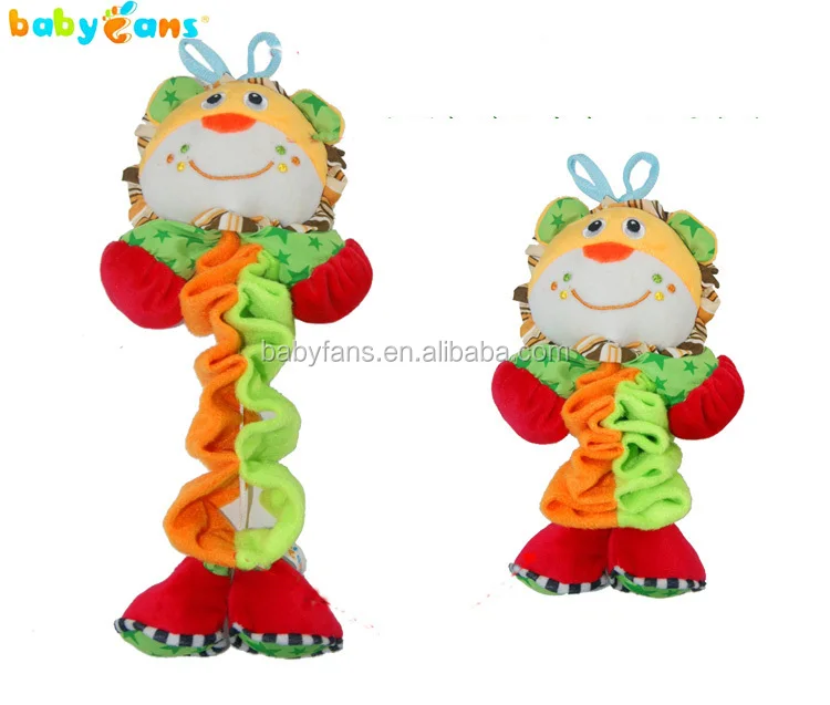 
Детская музыкальная игрушка Babyfans высокого качества, плюшевая подвесная игрушка, мобильные игрушки-слоны для кроватки 