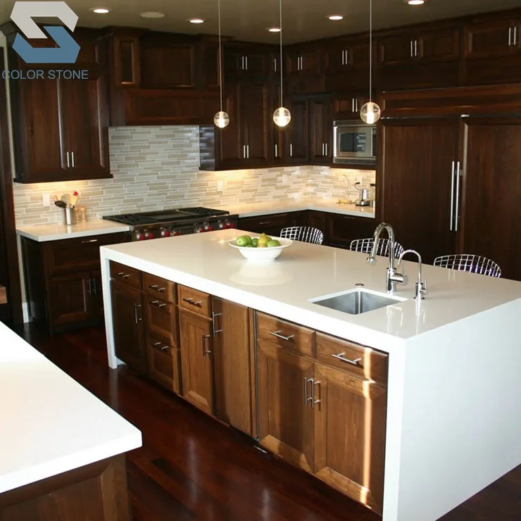 Pure White Quartz Countertop Prefab Kitchen Quartz Countertops Discount Price Buy Quartz Countertop Prefab Kitchen Countertops Quartz Countertops Discount Product On Alibaba Com