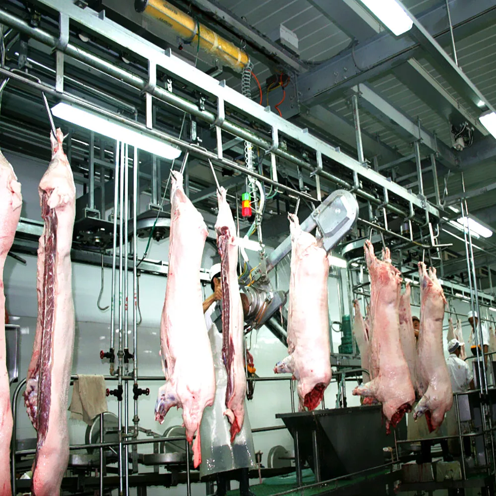 Pig Slaughter Equipment Line/Pork Processing Abattoir Machinery