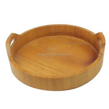 wholesale dubai shot glass gold decor cup round circular food coffee tea bamboo acacia wood wooden tray serving trays blank