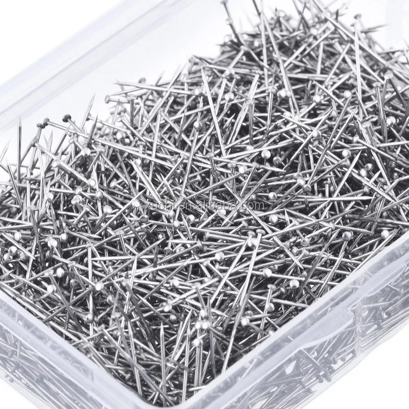 1600 pieces head pinsc dressmaker pins