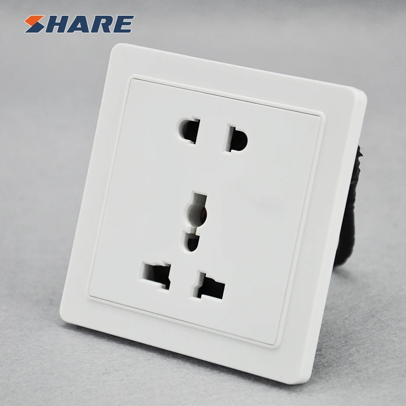 SHARE Home 5 Pin Power Socket High Quality Socket Electrical Switch Outlet and Sockets British Standard