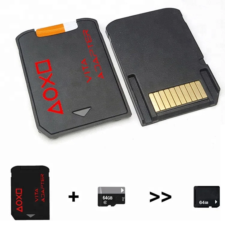 PSV 1000 2000 PSP PSVita用V3.0ゲームカードSDメモリカードアダプター 