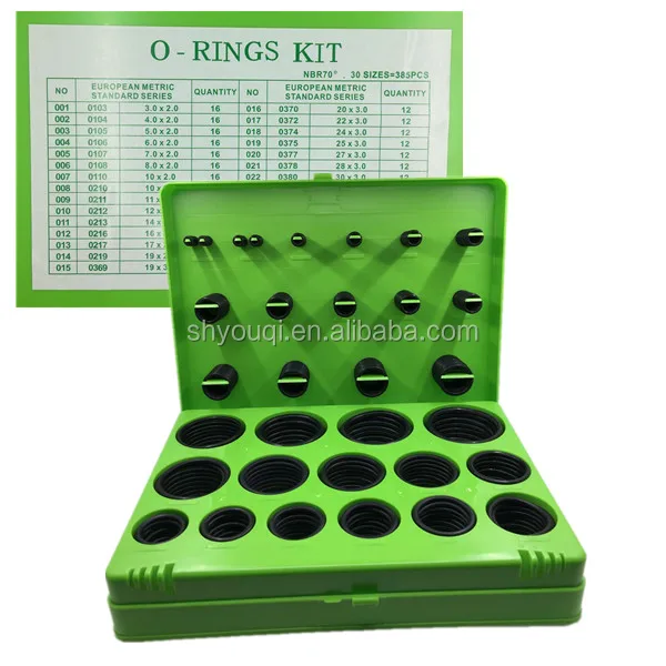 New European Metric Standard Rubber Seals O Ring Kit Nbr70 Oring Searies Box Repair Seal O Ring 30 Sizes Set Buy Sizes Oring Starter Repair Kit Set Rubber Nbr High Pressure O Rings Box Seals