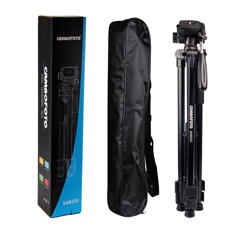 Cellphone Camera Tripod Stand with Carry Bag for Projector Webcam