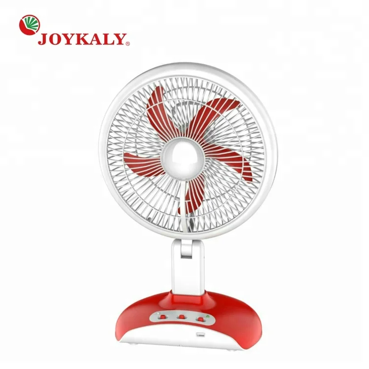 Joykaly Brand Hot Selling AC DC Multi Function Powerful 36 LED Rechargeable Standing Fan