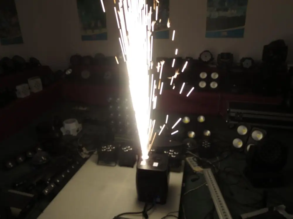 650W Cold Spark Firework Machine DJ Disco Stage Effect Light