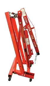 Foldable 360 Degrees Engine Lifter 1ton 2ton 3ton Workshop Mini Crane Hydraulic Hoist Engine Crane