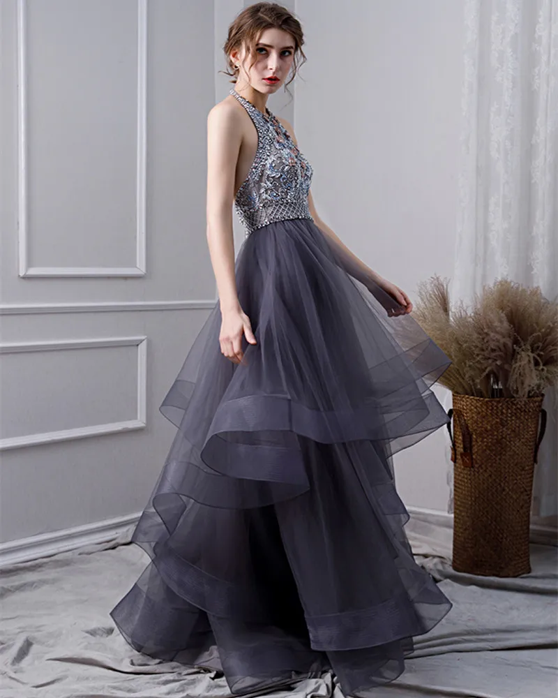 tb evening dresses Terani Couture 241GL2679 Long Formal Evening Beaded Dress – The Dress Outlet main image 0