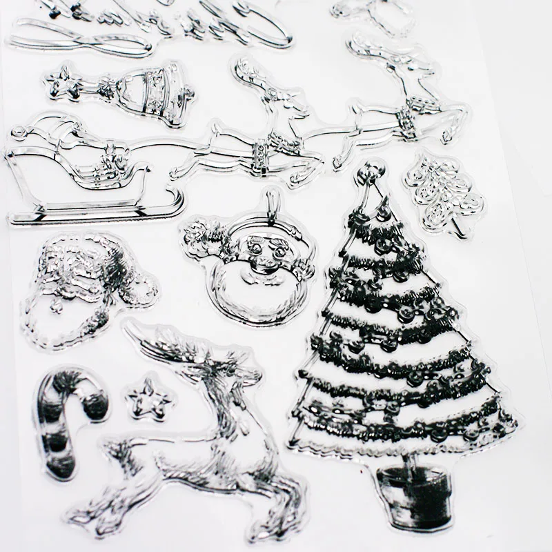 クリスマススタンプツリーディアソックススノーマン透明ラバースタンプクリアスタンプスクラップブッキングスタンプ用シールdiy装飾 Buy Stamps Rubber Crafting Clear Stamps Clear Rubber Stamps Product On Alibaba Com
