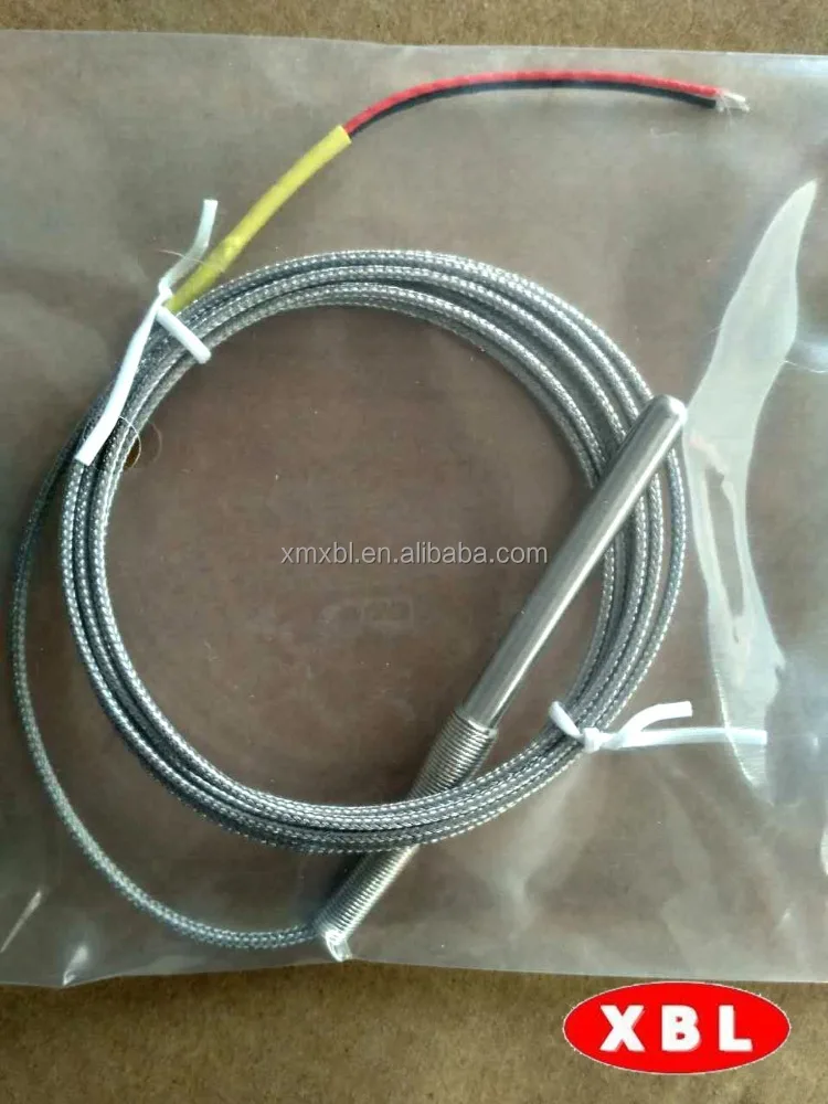 Temperature Sensor Thermocouple of K Type with Red Black Metal Wire