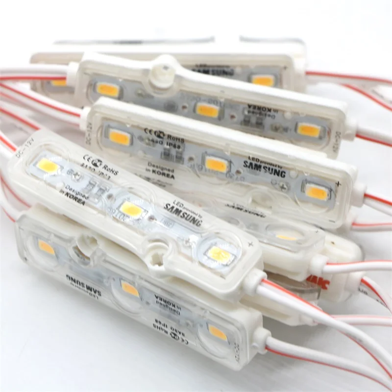 New Ultrasonic Welding LED Module 5730 SMD IP68 Injection Led Module