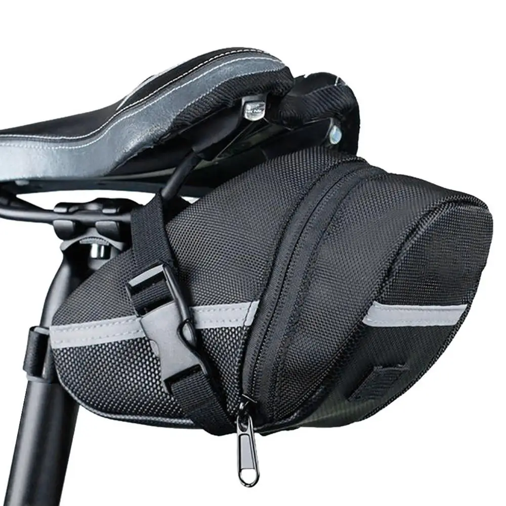 Bicycle Bike Saddle Bag Waterproof Cycling Tail Rear Bag Under Seat Storage Bag 