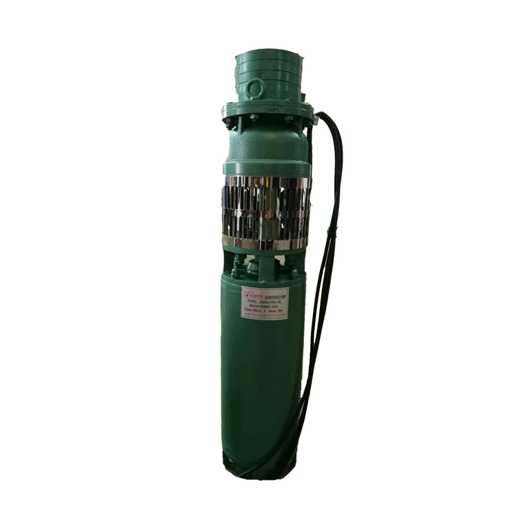 10 Inch 100 hp Electric Hot Sale Multistage Water Pump 100 Cubic Meter Per Hour 100hp Submersible Pump 15kw Deep Well  Pump