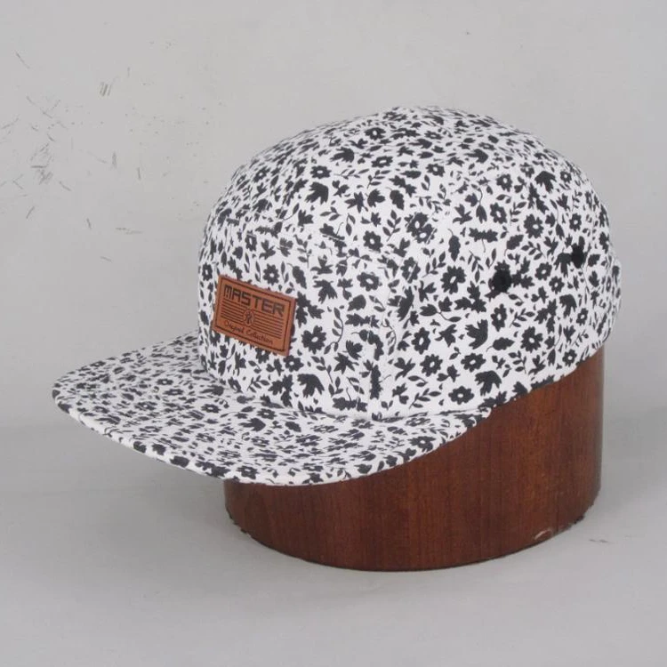 5 panel cycling cap