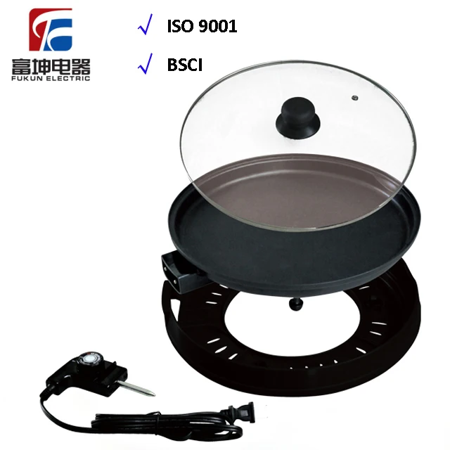 Round Electric Griddle