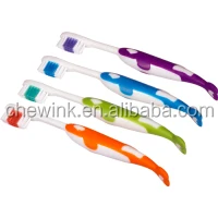 Child Toothbrush with Easy Grip Design Kid-Friendly Dolphin Style Soft Bristles for Home Use