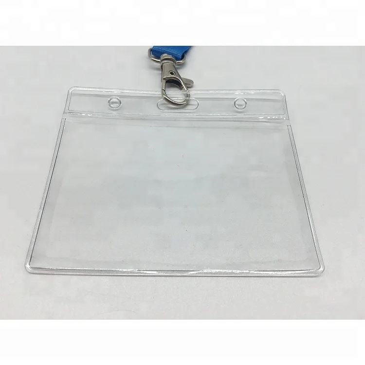 High Quality Custom Fashion Printed Student ID Name Card Badge Holder Lanyard Neck Strap With Logo Custom