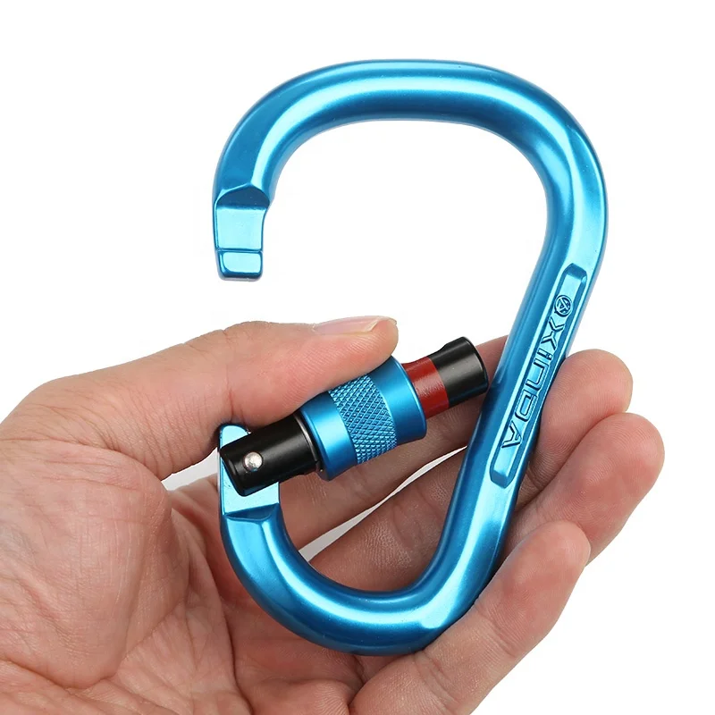 XINDA HMS 7075 алюминиевый карабин для альпинизма 24kN