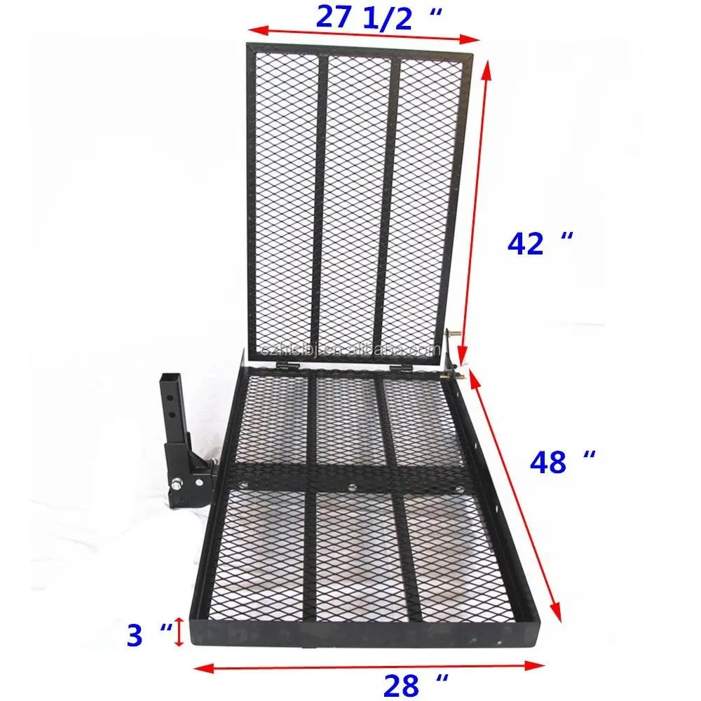
Складная прочная электрическая сцепка для инвалидной коляски, Грузоподъемная рампа для скутера 
