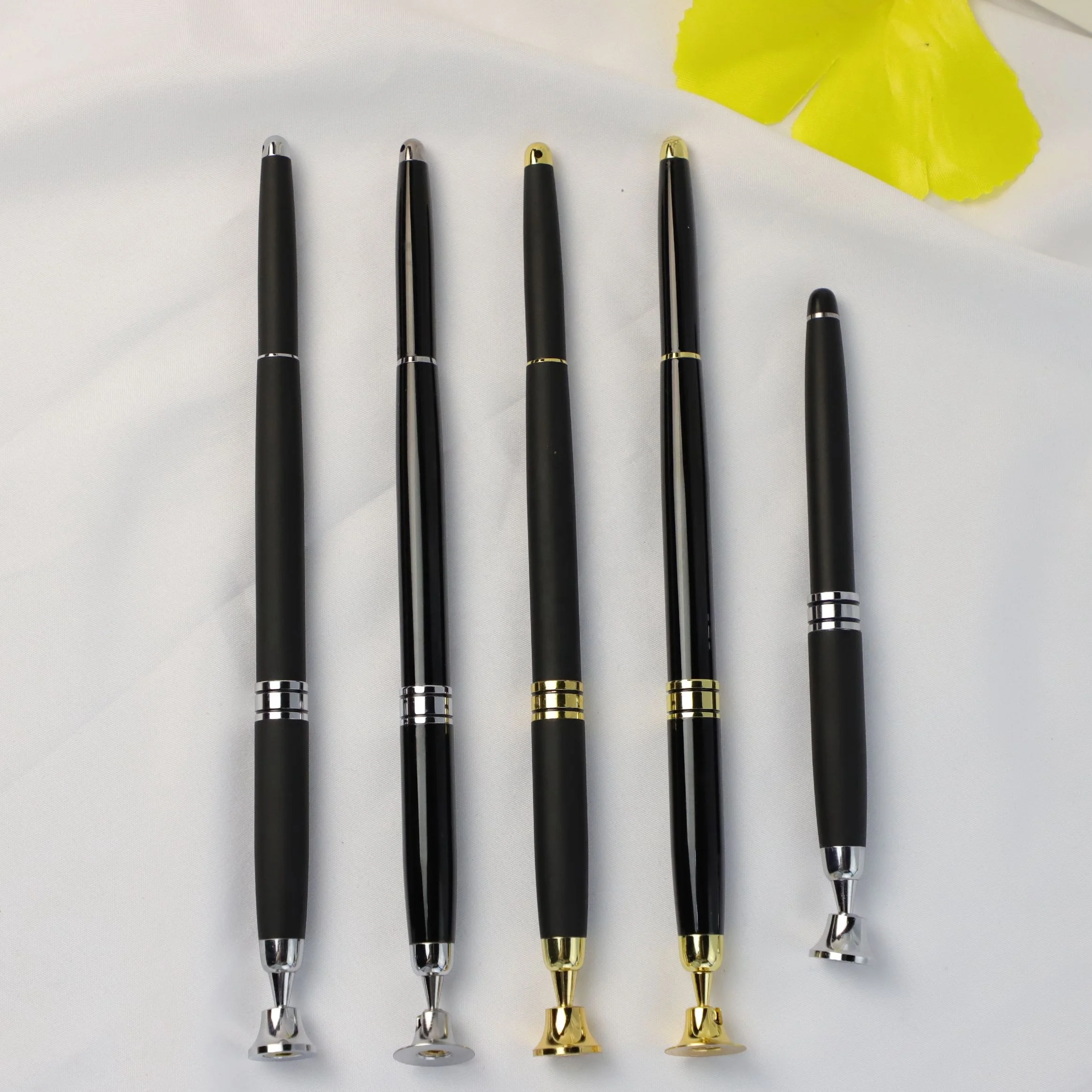 2019 черный гравированный дизайн изысканный красивый металлический Настольный набор подставок для