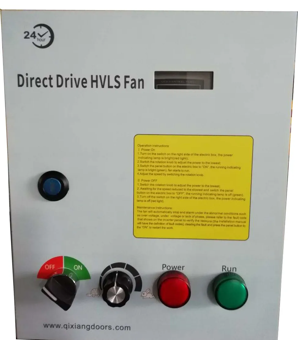 Ceiling Fan, PMSM, Brushless, HVLS - detail 6